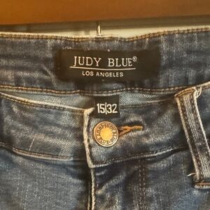 Judy Blue Dark Blue High-Rise Women's Jeans